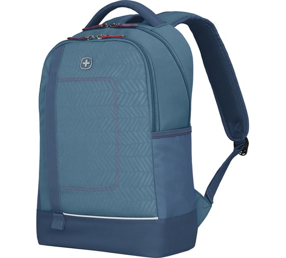 Рюкзак Wenger NEXT Tyon 16", синий/деним, переработанный ПЭТ/Полиэстер, 32x18x48 см, 23 л 611985