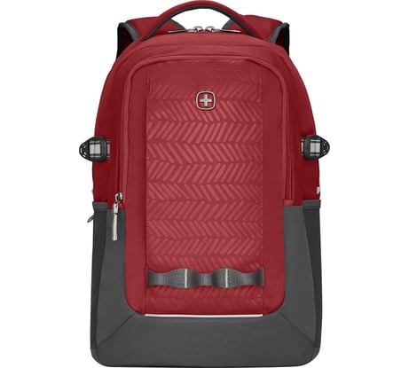 Рюкзак Wenger NEXT Ryde 16", красный/антрацит, переработанный ПЭТ/Полиэстер, 32x21x47 см, 26 л 611991