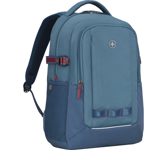 Рюкзак Wenger NEXT Ryde 16", синий/деним, переработанный ПЭТ/Полиэстер, 32x21x47 см, 26 л 611992