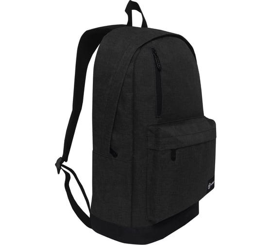 Рюкзак Torber GRAFFI, черный, полиэстер меланж, 46x29x18 см T8083-BLK