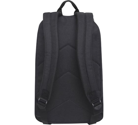 Рюкзак Torber GRAFFI, черный с карманом коричневого цвета T8965-BLK-BRW