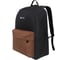 Рюкзак Torber GRAFFI, черный с карманом коричневого цвета T8965-BLK-BRW 2