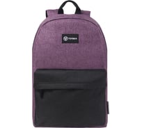 Рюкзак Torber GRAFFI, фиолетовый с карманом черного цвета T8965-PUR-BLK