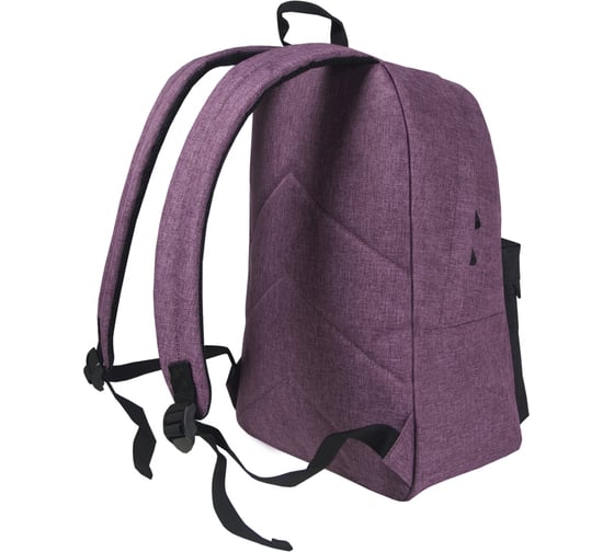 Рюкзак Torber GRAFFI, фиолетовый с карманом черного цвета T8965-PUR-BLK