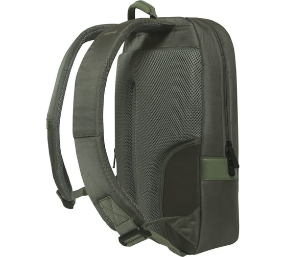 Рюкзак Torber VECTOR с отделением для ноутбука 15.6", серо-зелёный, полиэстер 840D T7925-GRE