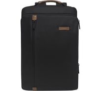Рюкзак Torber VECTOR с отделением для ноутбука 15.6", черный, нейлон, 42x30x13 см T9869-BLK