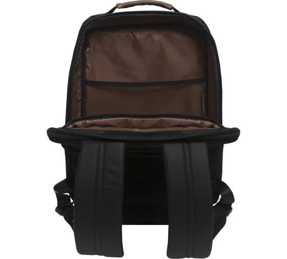 Рюкзак Torber VECTOR с отделением для ноутбука 15.6", черный, нейлон, 42x30x13 см T9869-BLK