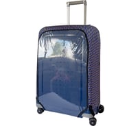 Чехол для чемодана ROUTEMARK Crystal Fast Track in Blue/Orange M/L, SP310 CrystalFTrBlueOrange-M/L