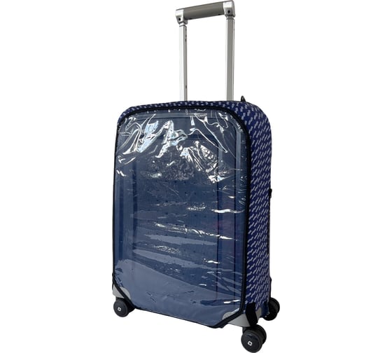 Чехол для чемодана ROUTEMARK Crystal Fast Track in Blue/White S, SP310 CrystalFTrBlue/White-S 1