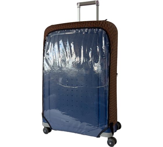 Чехол для чемодана ROUTEMARK Crystal Fast Track in Coffee M/L, SP310 Crystal-FTr-Coffee-M/L 1
