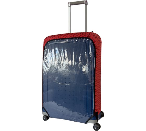 Чехол для чемодана ROUTEMARK Crystal Fast Track in Red S, SP310 Crystal-FastTrackRed-S 1
