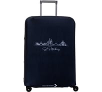 Чехол для чемодана ROUTEMARK St. Petersburg/Санкт-Петербург M/L, SP180 St.Petersburg-M/L