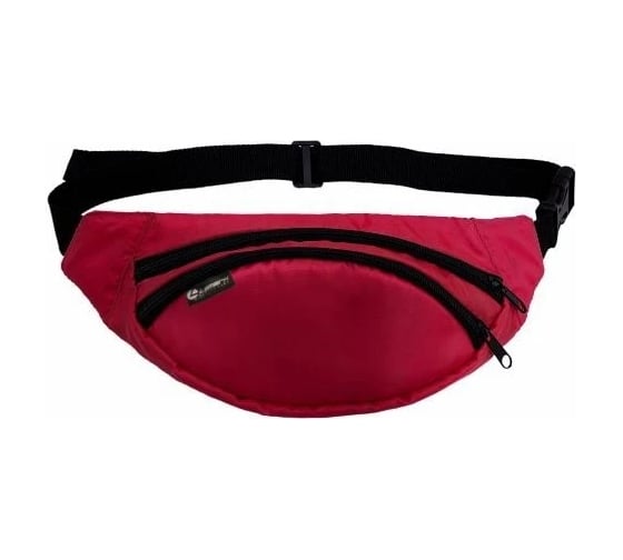 Сумка на пояс Lamark Travel 26x13x5 см, 1 отделение, регулируемый ремень, красная BB0060-RD