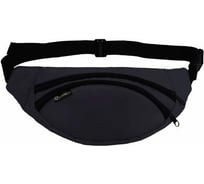 Сумка на пояс Lamark Travel 26x13x5 см, 1 отделение, регулируемый ремень, черная BB0060-BK