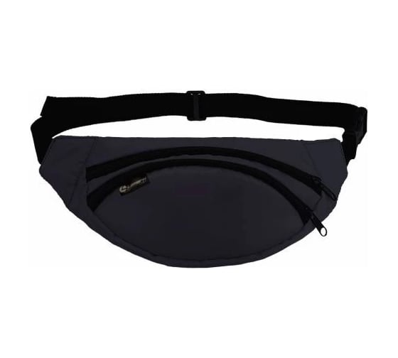 Сумка на пояс Lamark Travel 26x13x5 см, 1 отделение, регулируемый ремень, черная BB0060-BK 1
