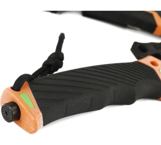 Нож c паракордом Ganzo G8012V2-OR