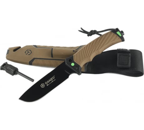 Нож с паракордом Ganzo G8012V2-DY