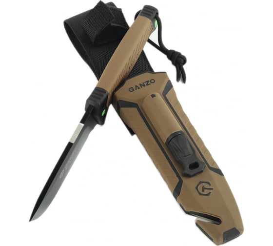 Нож с паракордом Ganzo G8012V2-DY