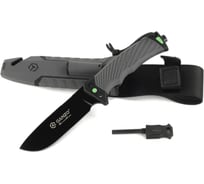 Нож с паракордом Ganzo G8012V2-GY