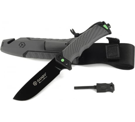 Нож с паракордом Ganzo G8012V2-GY
