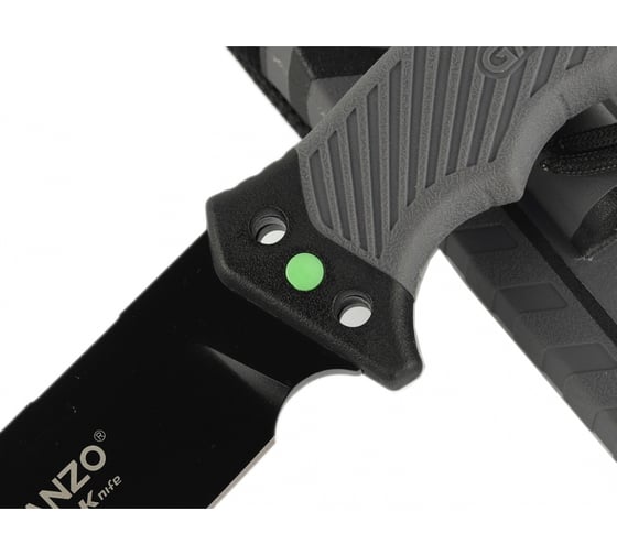 Нож с паракордом Ganzo G8012V2-GY