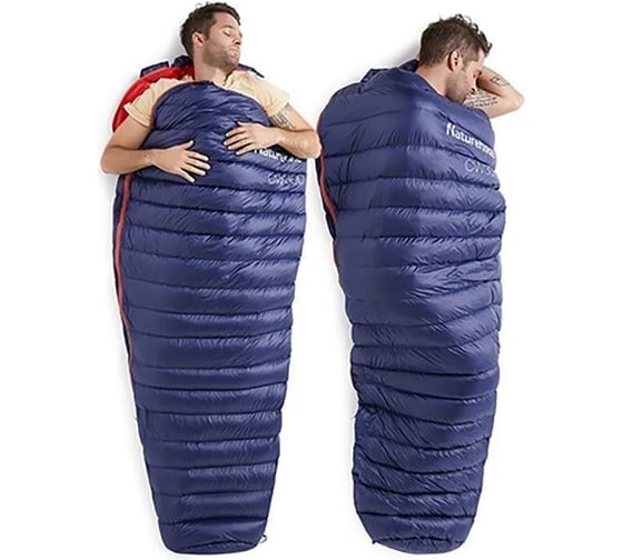Спальный мешок Naturehike CW300 NH18S300-D голубой 6927595761373
