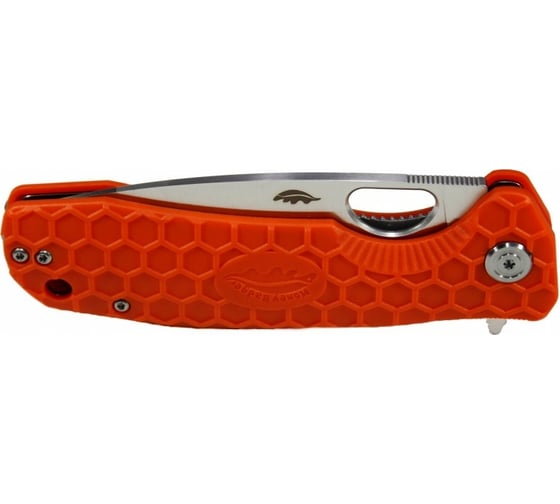 Нож Honey Badger Flipper L,  с оранжевой рукоятью HB1006