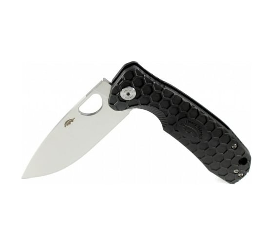 Нож Honey Badger Flipper D2 L с черной рукоятью HB1008