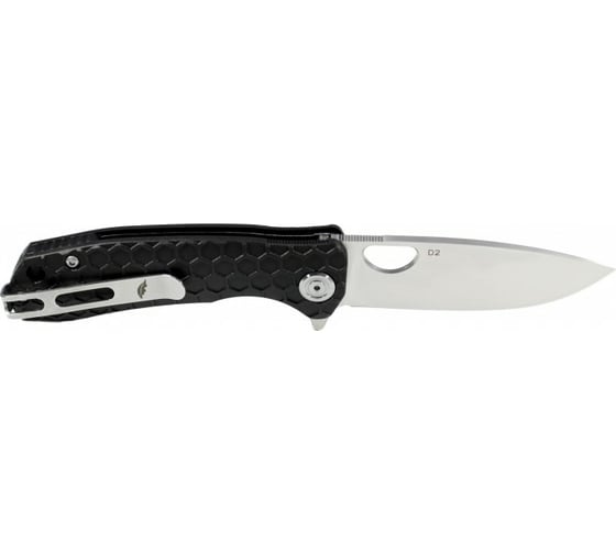 Нож Honey Badger Flipper D2 L с черной рукоятью HB1008