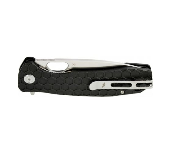 Нож Honey Badger Flipper D2 L с черной рукоятью HB1008
