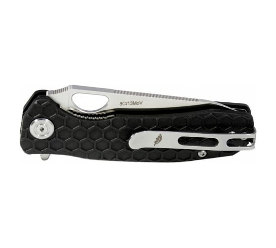 Нож Honey Badger Leaf L, с черной рукоятью HB1288
