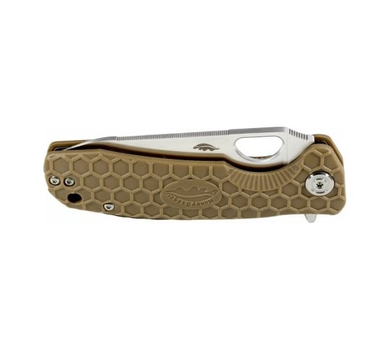 Нож Honey Badger Leaf M, с песочной рукоятью HB1299