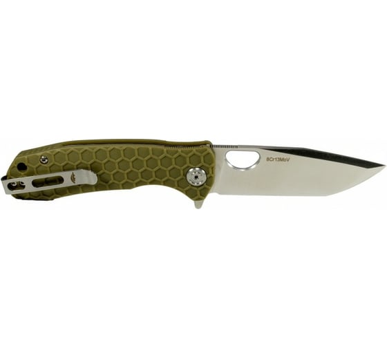 Нож Honey Badger Tanto M, с зеленой рукоятью HB1333
