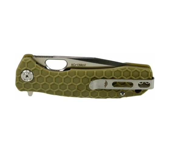 Нож Honey Badger Tanto M, с зеленой рукоятью HB1333