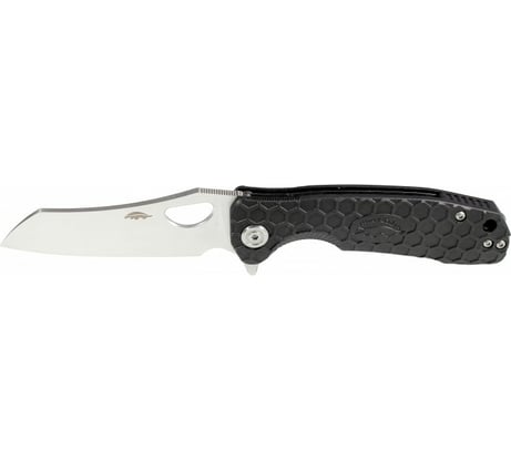 Нож Honey Badger Wharnclever D2 L, с черной рукоятью HB1104