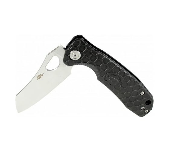 Нож Honey Badger Wharnclever D2 L, с черной рукоятью HB1104