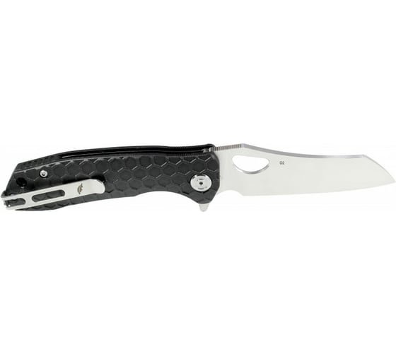 Нож Honey Badger Wharnclever D2 L, с черной рукоятью HB1104
