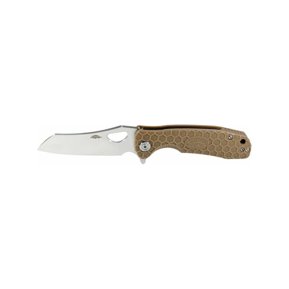 Нож Honey Badger Wharnclever L, с песочной рукоятью HB1032 - выгодная ...