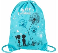 Мешок для обуви BRAUBERG PREMIUM Happy карман, подкладка, светоотражающие элементы, 43x33 см 270745