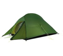 Палатка Naturehike Cloud up 2 210T NH17T001-T двухместная, с ковриком, зеленая 6927595730577 22839975