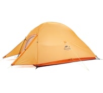 Палатка Naturehike Cloud UP II 210T NH17T001-T двухместная, с ковриком, оранжевая 6927595730584 22839981