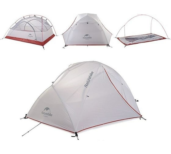 Палатка Naturehike Star-river 2 NH17T012-T двухместная, с ковриком 6927595716489
