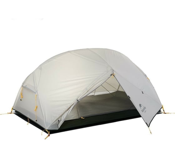 Палатка Naturehike Mongar NH17T007-M 20D двухместная, серая 6927595708071 1