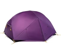 Палатка Naturehike Mongar NH17T007-M 20D двухместная, фиолетовая 6927595700594