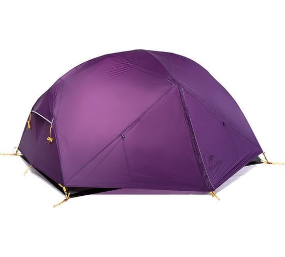 Палатка Naturehike Mongar NH17T007-M 20D двухместная, фиолетовая 6927595700594 1