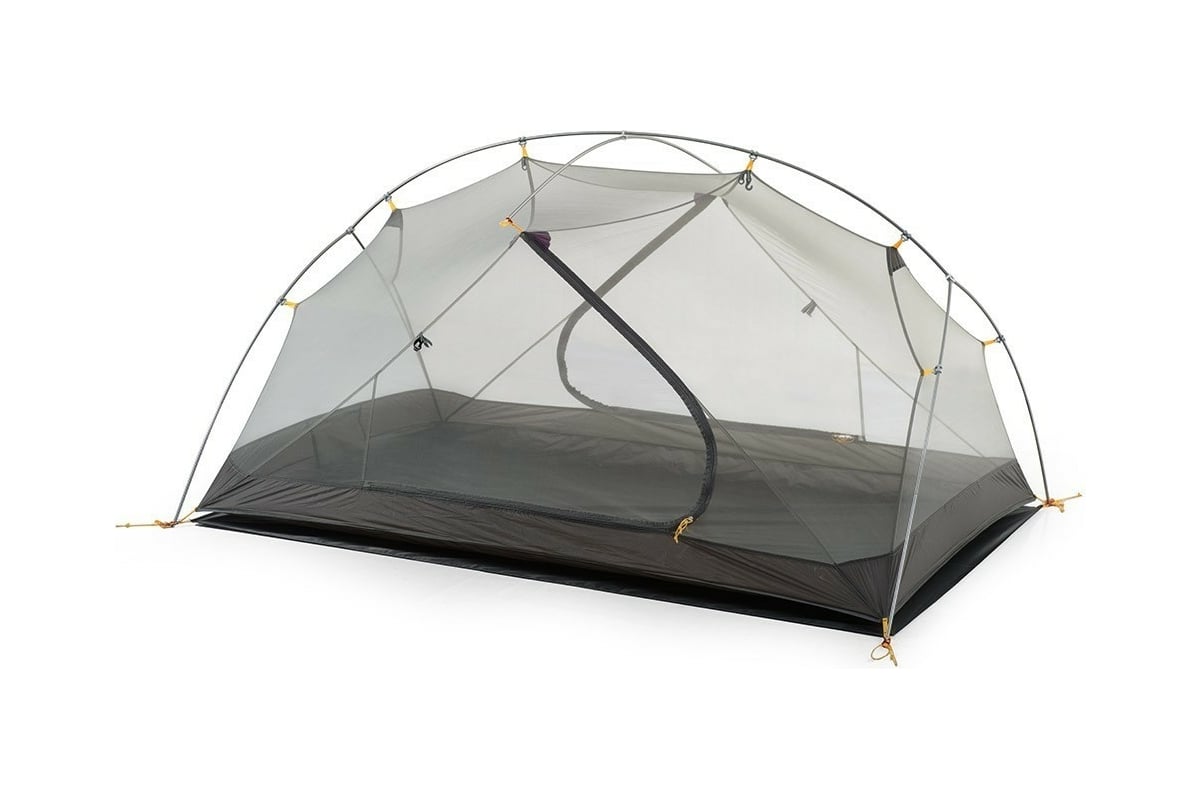 Палатка Naturehike Mongar NH17T007-M 20D двухместная, зелено-белая ...