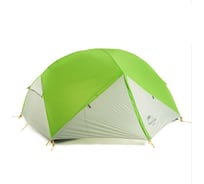 Палатка Naturehike Mongar NH17T007-M 20D двухместная, зелено-белая 6927595726051