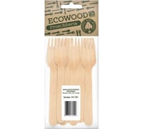 Вилки деревянные GRIFON EcoWood, 160 мм, 10 шт. 105-301