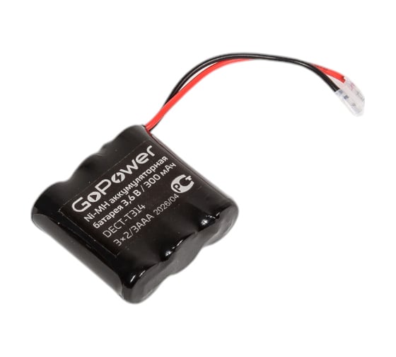 Аккумулятор для радиотелефонов T314 PC1 NI-MH 300mAh GoPower 00-00015307