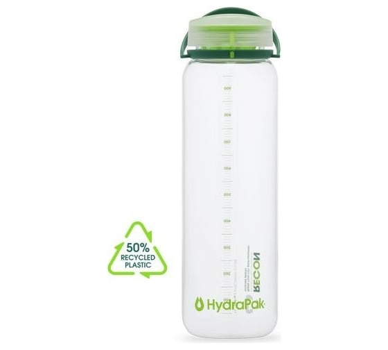 Бутылка для воды HydraPak Recon 1л, зеленая BR02E